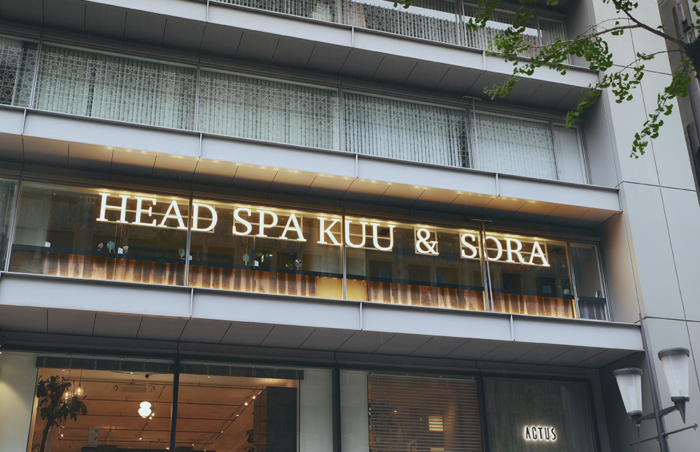 Kuu&SORA心斎橋店のファサード